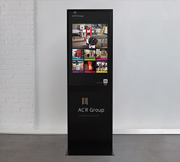 Digitale Stele für den Showroom