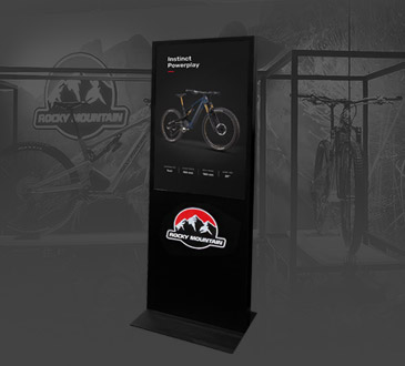 Digitale Stele für Messe 2022 / 2023